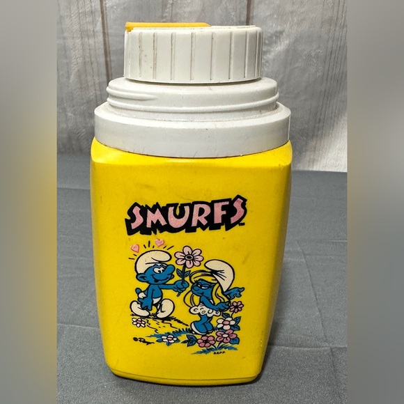 Other - Vintage Kong Seeley 1980 Smurfs Thermos